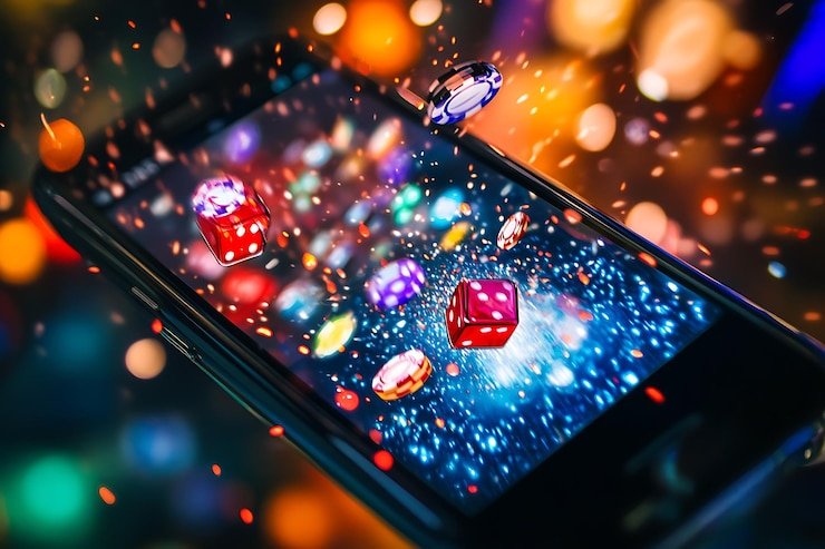 Tampilan mobile Kemenangan Caishen di ponsel